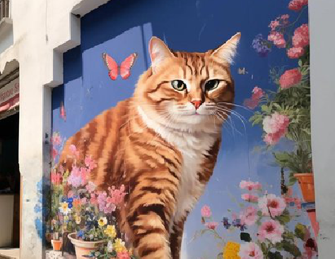 娄底自己绘制有个性的手绘墙