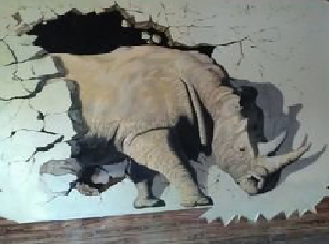 娄底在墙绘中，如何绘制3D效果？