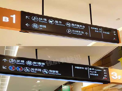 娄底如何通过商场标识牌引导客流分布？
