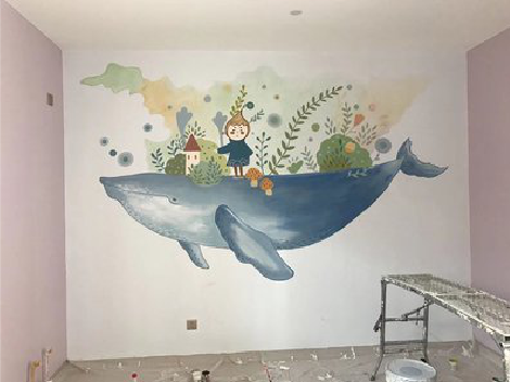 娄底手绘墙的特点及优势。