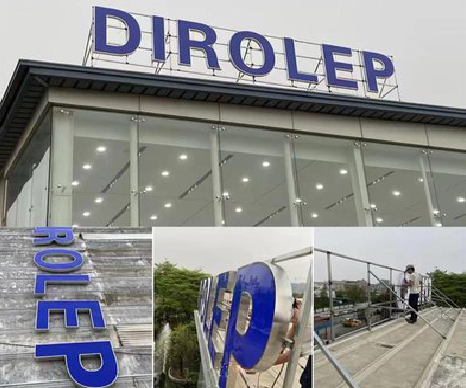 娄底楼顶发光字安装的注意事项。